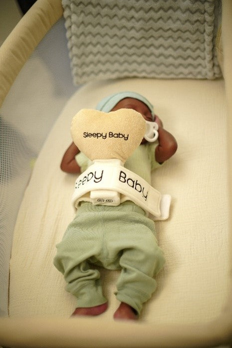 Baby sleeping with pacifiers in crib | Sleepy Baby