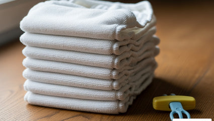 Why Old School Terry Nappies Are Making a Comeback