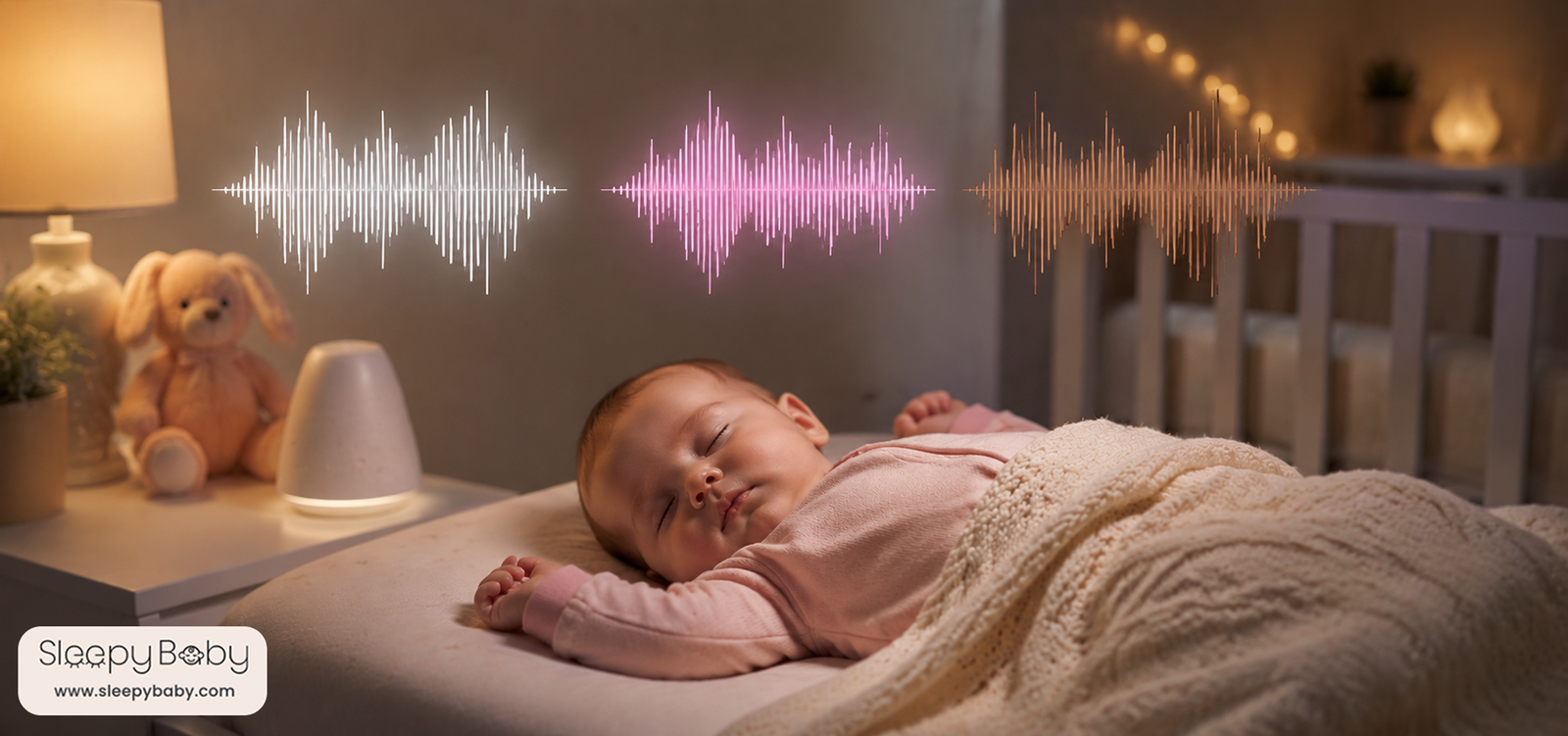 White, Pink, or Brown Noise: Which Actually Helps Babies Sleep?