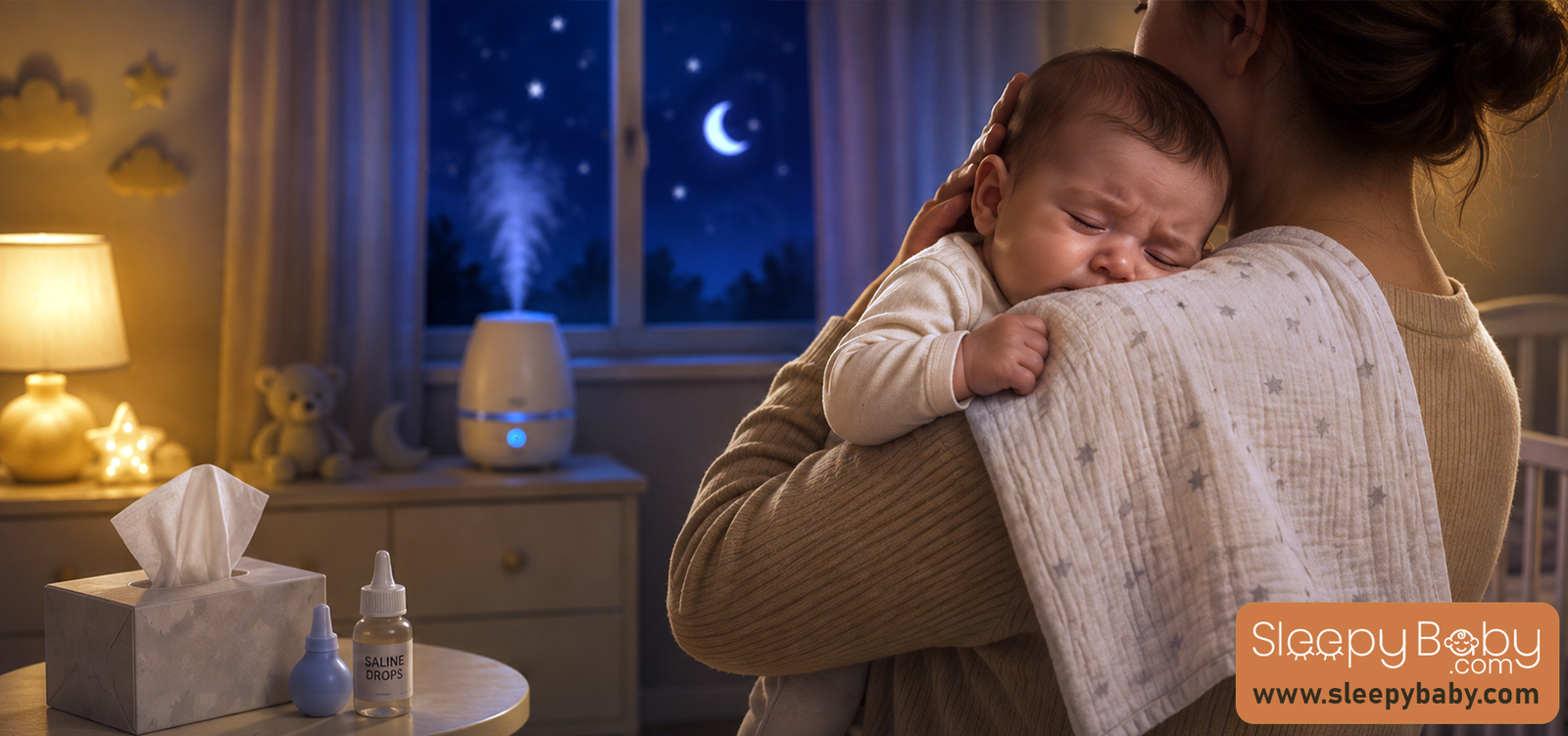 What to Do When a Baby Has a Cold and Won’t Sleep Tonight?